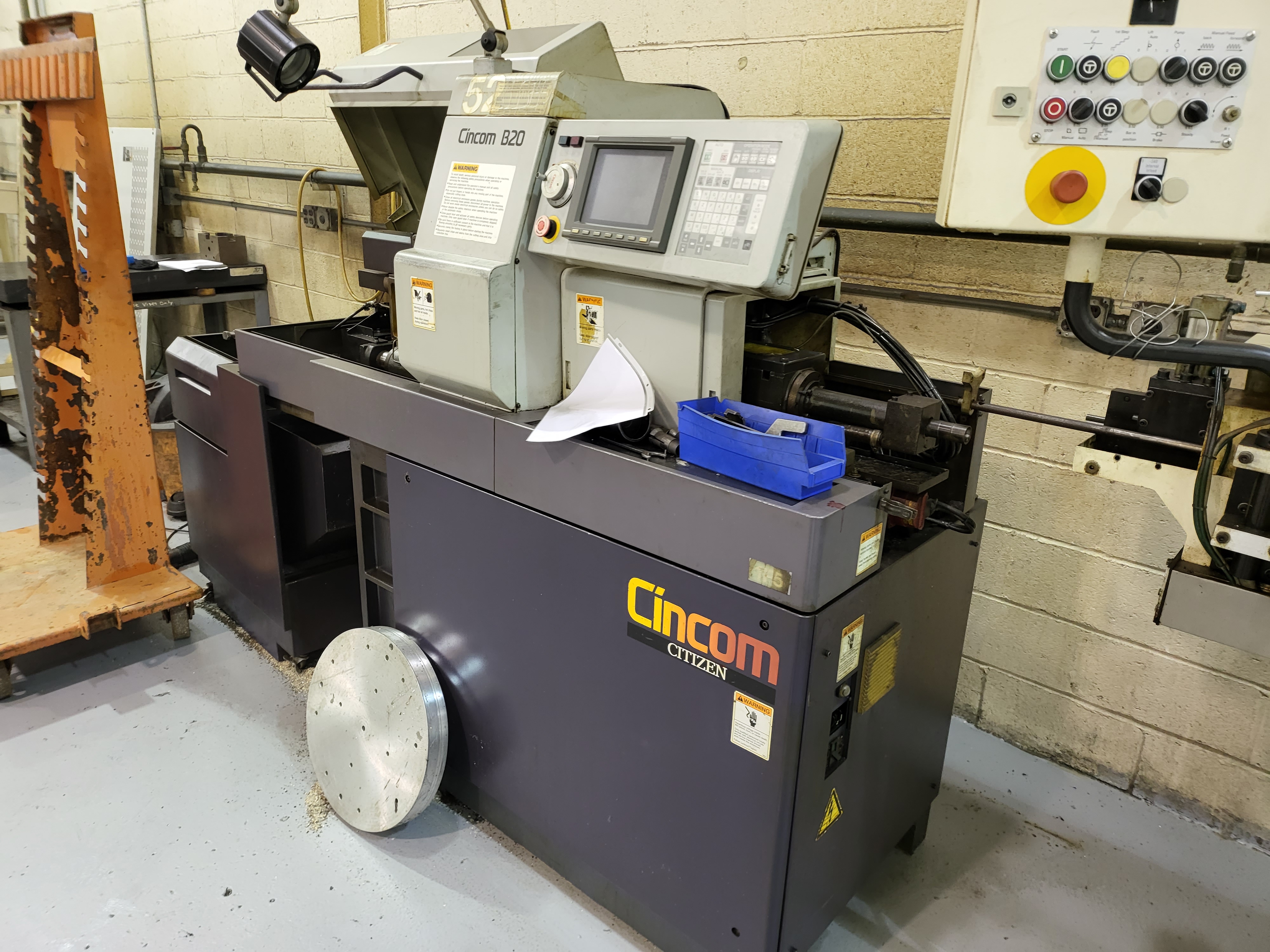 1997 Cincom Citizen B20 Screw Machine (#4403)